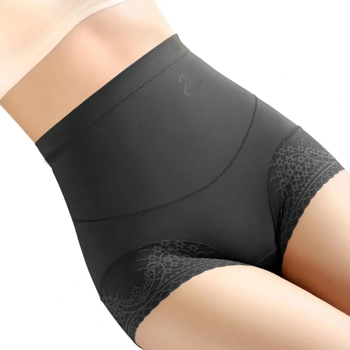 Women High Waist Seamless Panties Flat Belly Reducing Panty Hip Lift Tummy Control Underwear Comfort Briefs Underpants